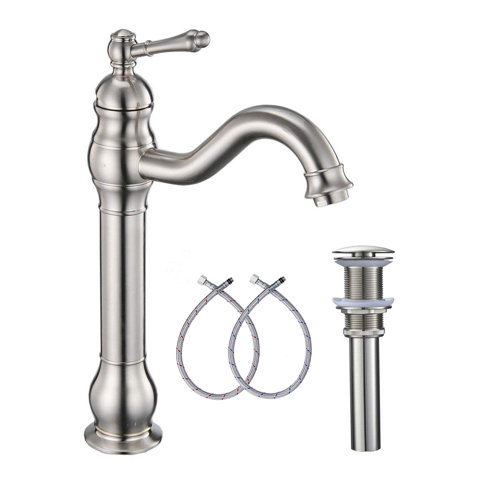 UFINE Vessel Sink Faucet Singlehandle Bathroom Faucet with Drain Assembly & Reviews Wayfair